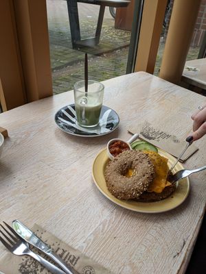 at Bagels & Beans - Waterlooplein in Amsterdam