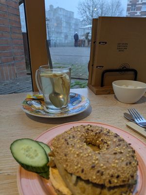  at Bagels & Beans - Waterlooplein in Amsterdam