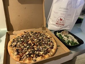   at Rosti Tuscan Kitchen in Calabasas