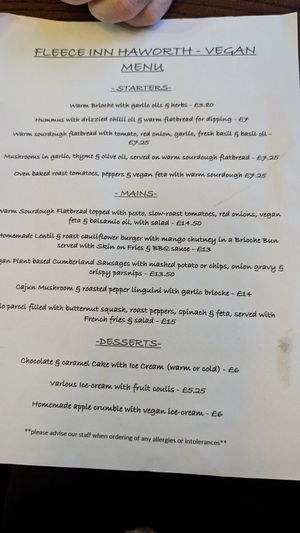  at The Fleece Inn in Keighley