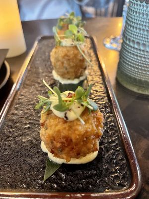 Squash appetiser (it was Okay….)  at Nori in Austin