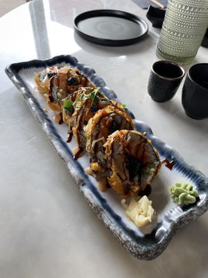 Volcano roll. Solid    at Nori in Austin