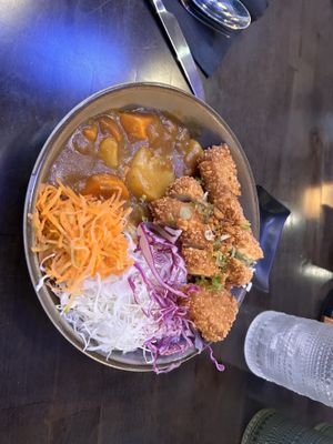 Tofu curry katsu  at Nori in Austin