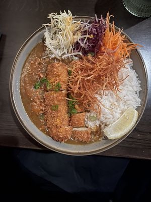 Japanese Katsu curry   at Nori in Austin