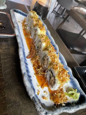 Shiitake roll  at Nori in Austin