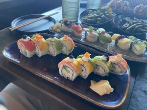 Sushi platter at Nori in Austin