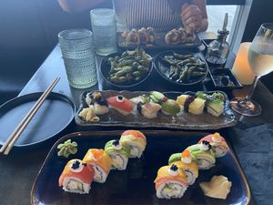 Sushi platter at Nori in Austin