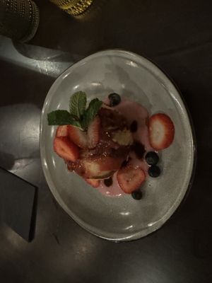 Fried ice cream  at Nori in Austin