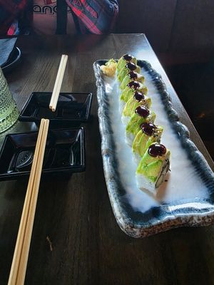 Dragon Sushi 🍣 😋 at Nori in Austin