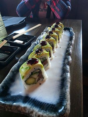 Dragon Sushi 🍣 at Nori in Austin