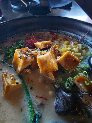 Close up of Ramen at Nori in Austin