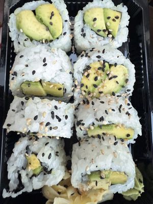 Avocado roll  at Nori in Austin
