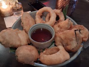 Vegetable Tempura at Nori in Austin