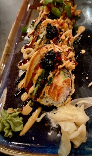 Volcano Roll  at Nori in Austin