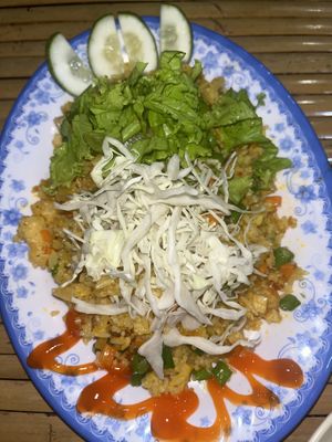Fried rice  at Chay Corner in Hue