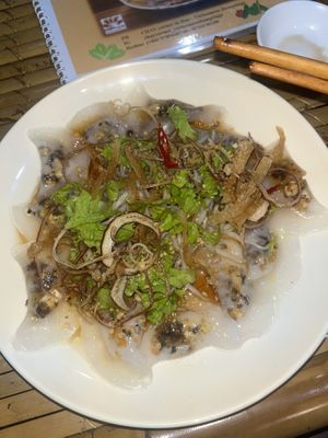 Medium portion of dumplings  at Chay Corner in Hue