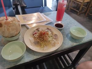 Mixed dumplings at Chay Corner in Hue