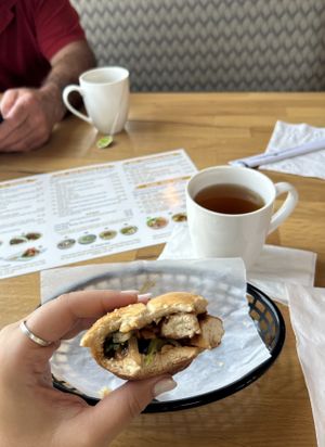 Tofu bahn mi  at Bep Vietnamese Kitchen in Holly Springs