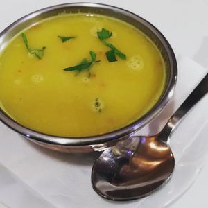 Dhal soup at Namaste Himalaya in Jihlava
