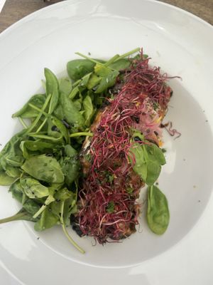 Plant-based lasagna  at Persil in Paris