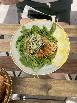 Plant-based arancini   at Persil in Paris