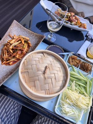 Crispy vegan duck  at Tatakii Asian in Oslo