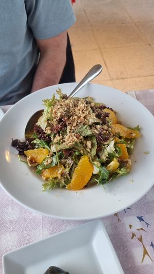  at Ouzeri in Santorini