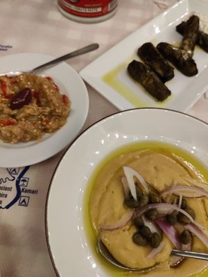  at Ouzeri in Santorini