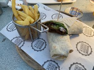 Vegan kebab   at Karen Brasserie in Mugla