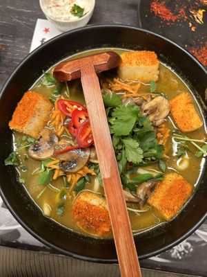 Kare burosu ramen   at Wagamama - Valley Centertainment in Sheffield