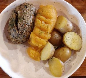 Haggis, neeps and tatties at The Moulin Hotel in Pitlochry