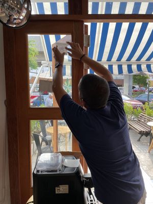 Happy cow  at Jan Vegan Market in Lima