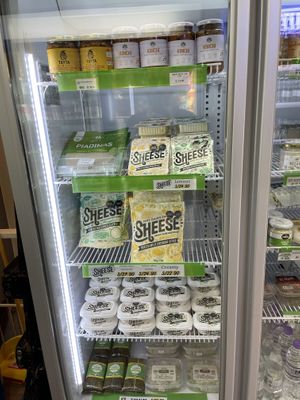 Quesos  at Jan Vegan Market in Lima