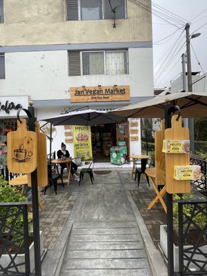   at Jan Vegan Market in Lima
