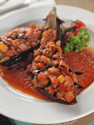 Melanzane al forno at Strozzi's Strandhaus in Herrliberg