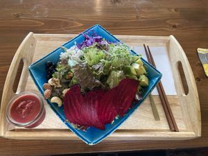 Vegan salad  at 2525 Homemade Cafe in Fujisawa