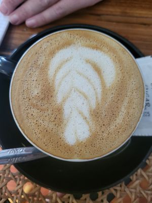 Oat Latte at Adam's Coffee & Pastry in Yogyakarta