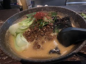 Veggie Tan Tan with vegan protein   at Ramen Ramen in Queenstown