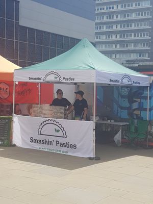 @Sunderland food festival at Smashin' Pasties in Newcastle Upon Tyne