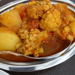 Aloo gobi at Swagat Indian Cuisine in Makati