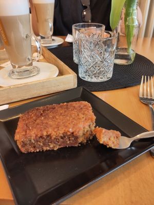 Carrot cake at Bistro & Shop by Antonio Sandev in Prague