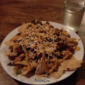 vegan nachos  at Aside of Heart in Phoenix