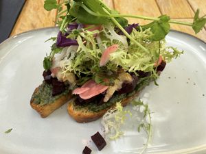 Tartaar van biet  at Volkshuis Deventer in Deventer