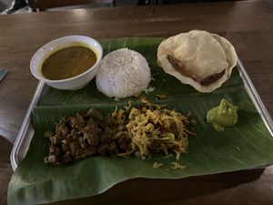   at Gopal's Corner in East London