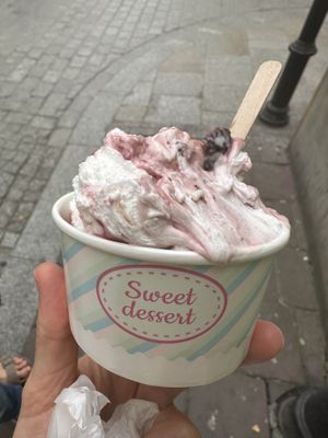   at Lodziarnia Rinella Gelato in Krakow