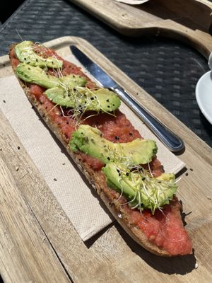 Tostado Vegano  at Tango in Calpe