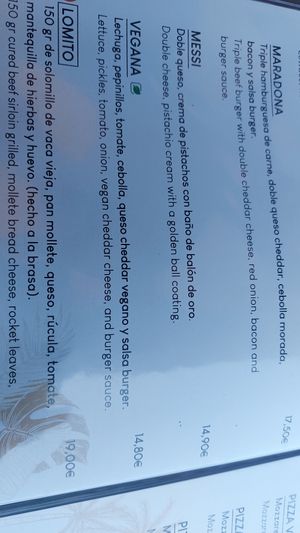 "Vegan" burger has a non vegan brioche bun. No other vegan options available. at Tango in Calpe