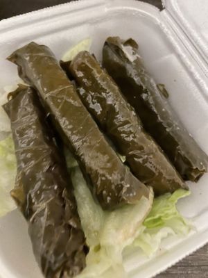 Stuffed vine leaves - Persia Restaurant, Bremerhaven  at Persia Restaurant in Bremerhaven