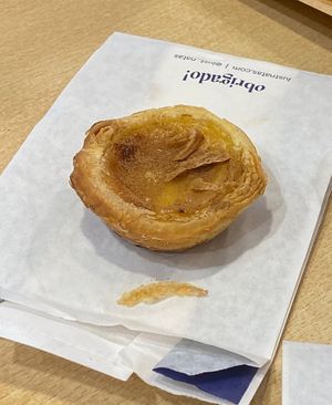 Pastel de Nata com canela  at Just Natas - Food Stand in Manchester