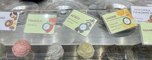   at Venchi Gelato and Chocolate in Milan